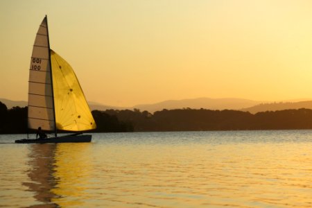 Lake Burley Griffin at sunset