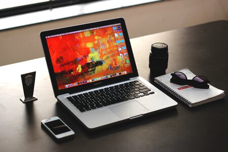 Office iphone macbook pro