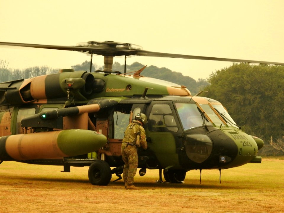 The Army arrives at Mallacoota golf club