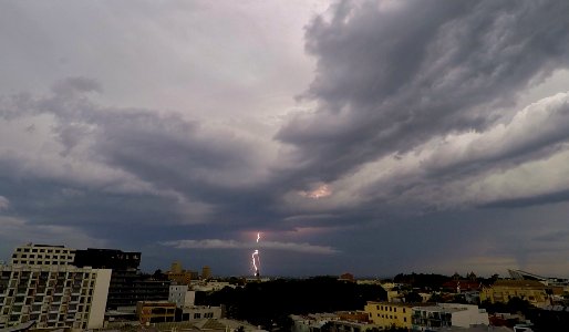 Lightning to the north of Melbourne