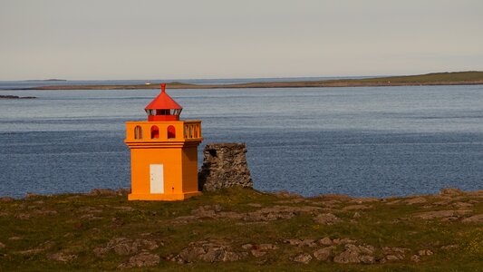 Yellow iceland colorful