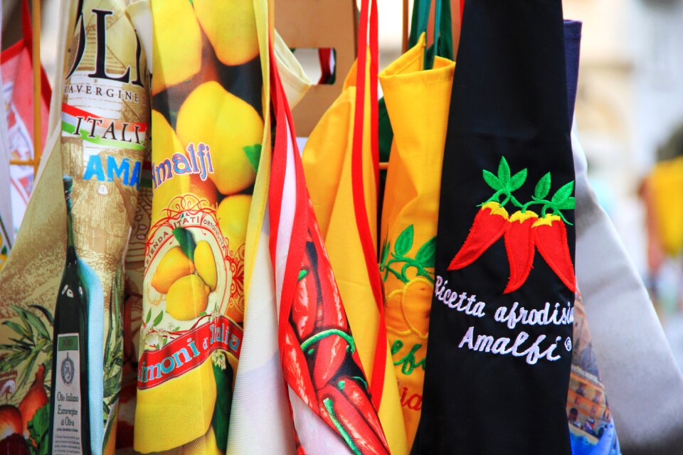 Apron colorful summer
