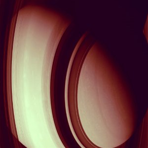 The Rings of Saturn in Sepia