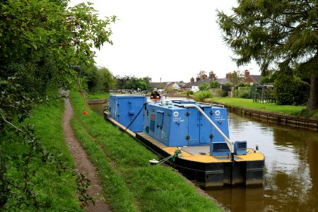 Cheshire Canal Scene. photo
