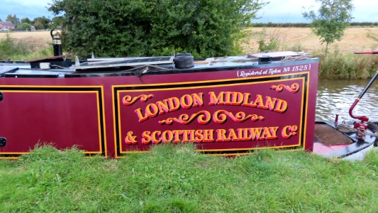 Historic Narrowboat photo