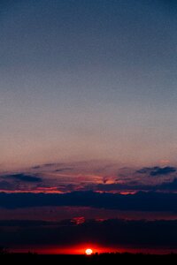 Colorful sky night sky