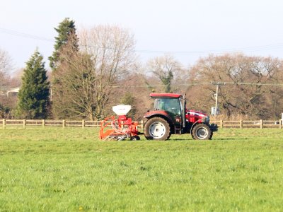 British Red Tractor photo