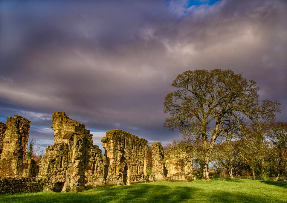 Holywell historic ruins