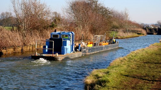 Tug and Barge. photo