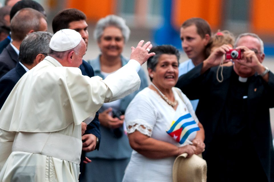 Arribó a Cuba el Papa Francisco
