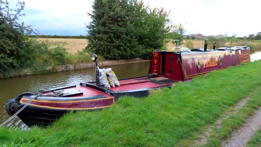 Historic Narrowboat photo