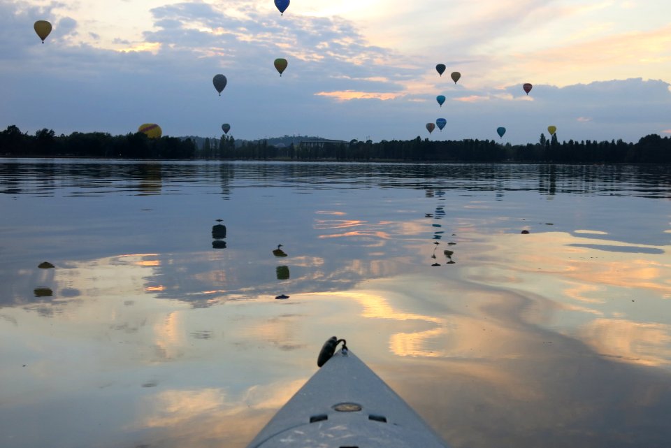 Balloons over Canberra