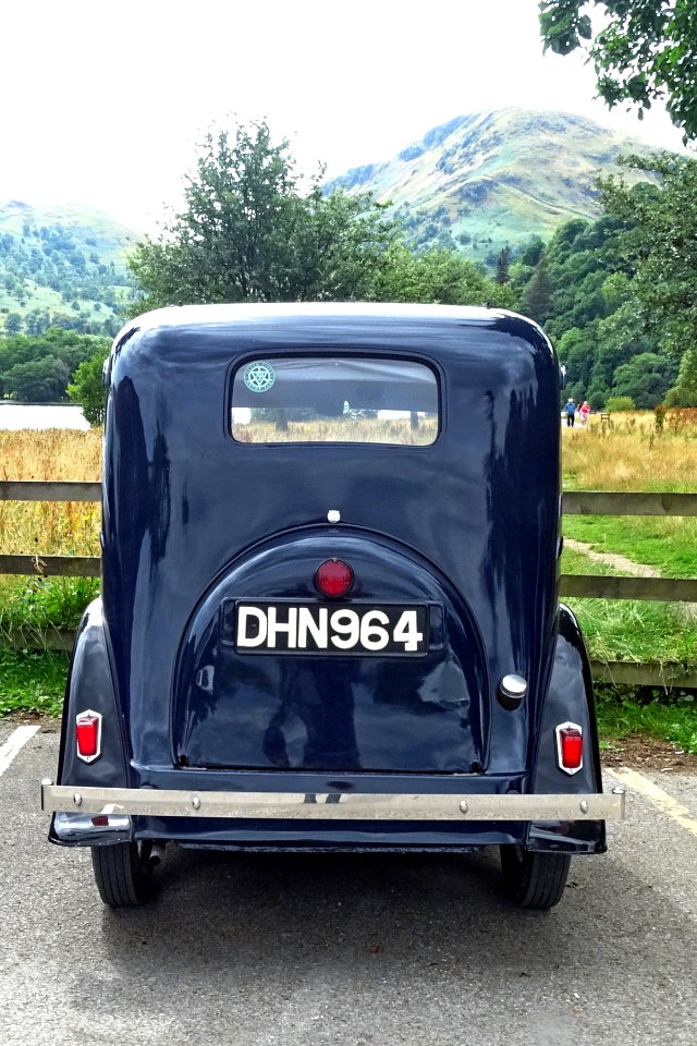 Austin Seven on Holiday