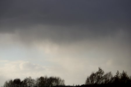 Storm Clouds & Rain over Crewe photo