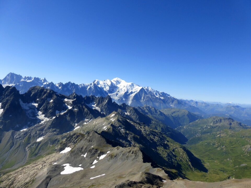 Alps landscape haute savoie