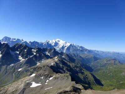 Alps landscape haute savoie