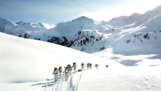 Addestramento sci-alpinistico Brigata Alpina “Taurinense”