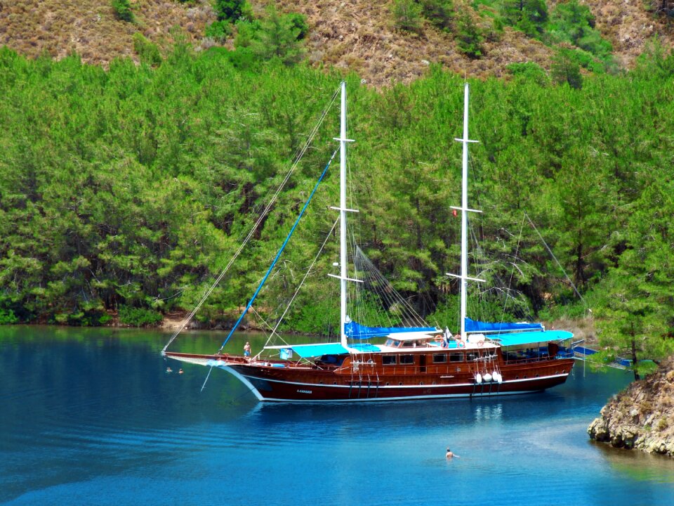 Yacht green peace photo