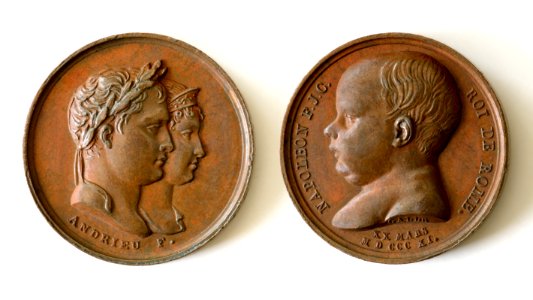 1811 Birth of Napoleon II Medal photo