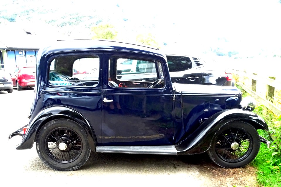 Austin Seven on Holiday