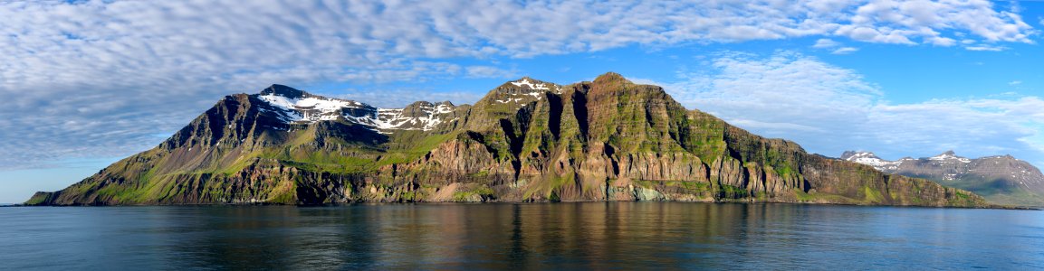 Cruising to Seyðisfjörður, Iceland