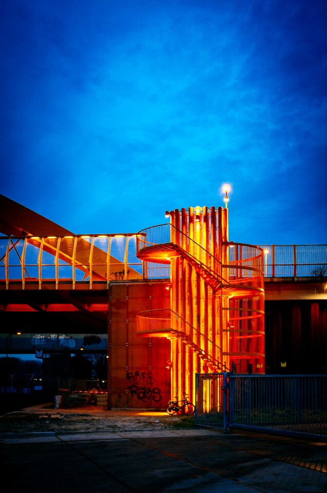 Light city architecture