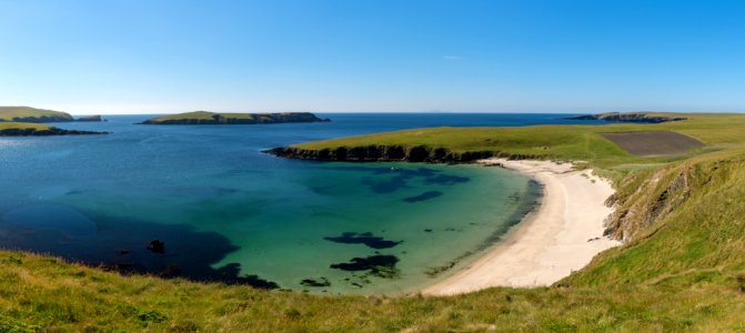 Bay of Scousburgh, Shetland Islands, Scotland