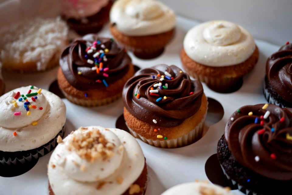 cupcakes in a box