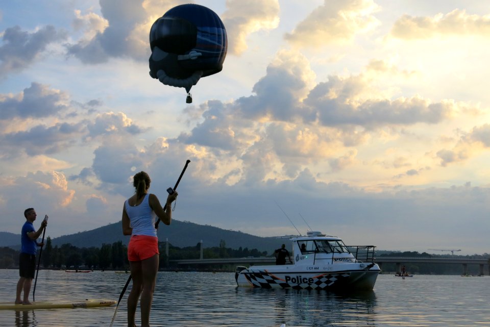 Balloons over Canberra