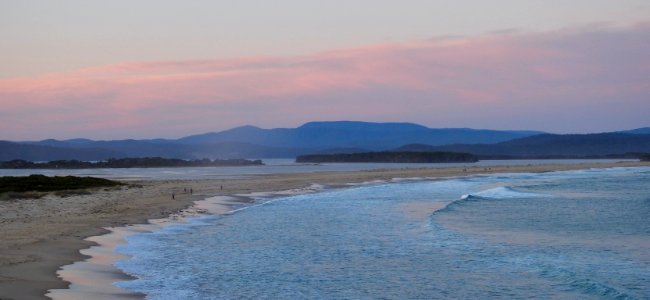 Mallacoota Inlet at sunset