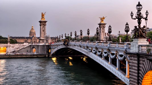 Pont Alexandre III, Paris photo