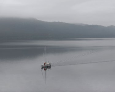 Sailing on Loch Ness photo