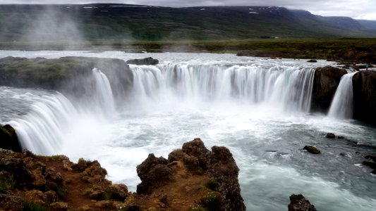 Goðafoss Waterfall, Iceland photo