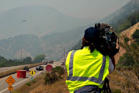 Media visit to No Name, CO