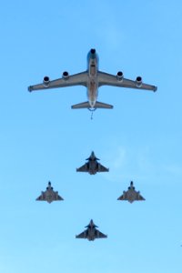 Flying in formation photo