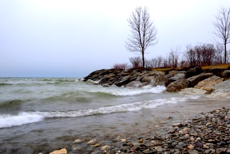 Lake Ontario shoreline photo