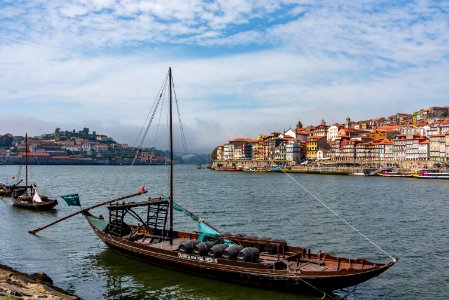 Rabelo Boat, Porto, Portugal photo