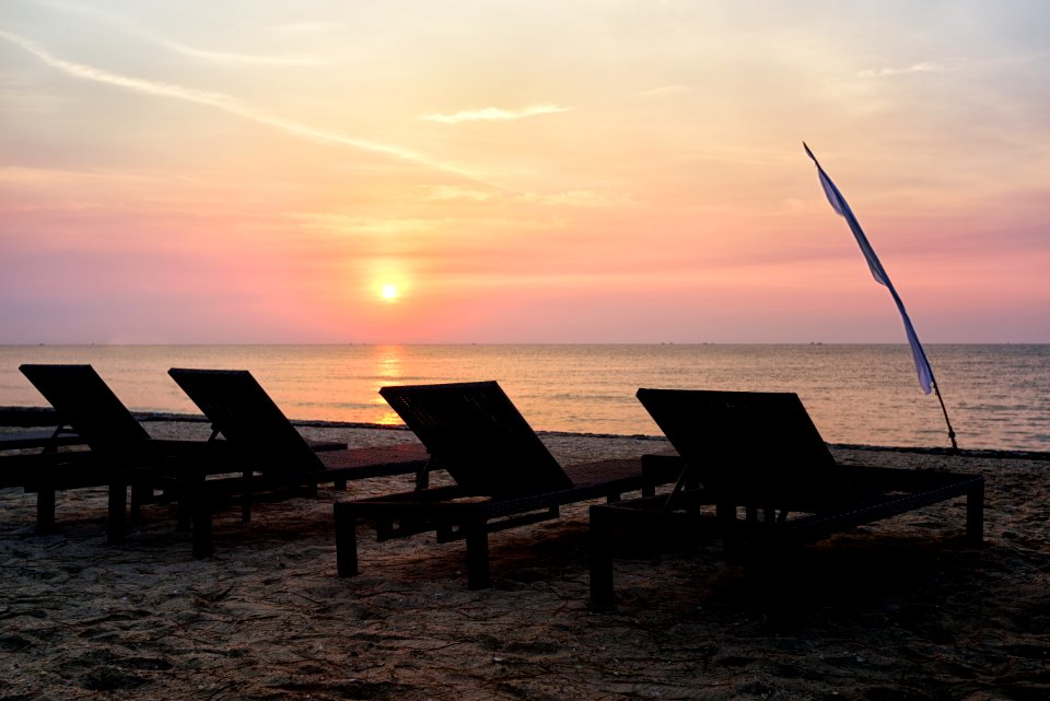 Sunrise on the Gulf of Thailand photo