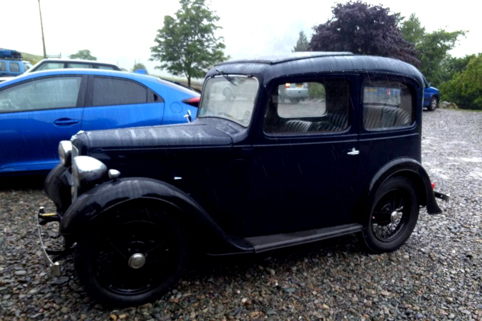Austin Seven on Holiday
