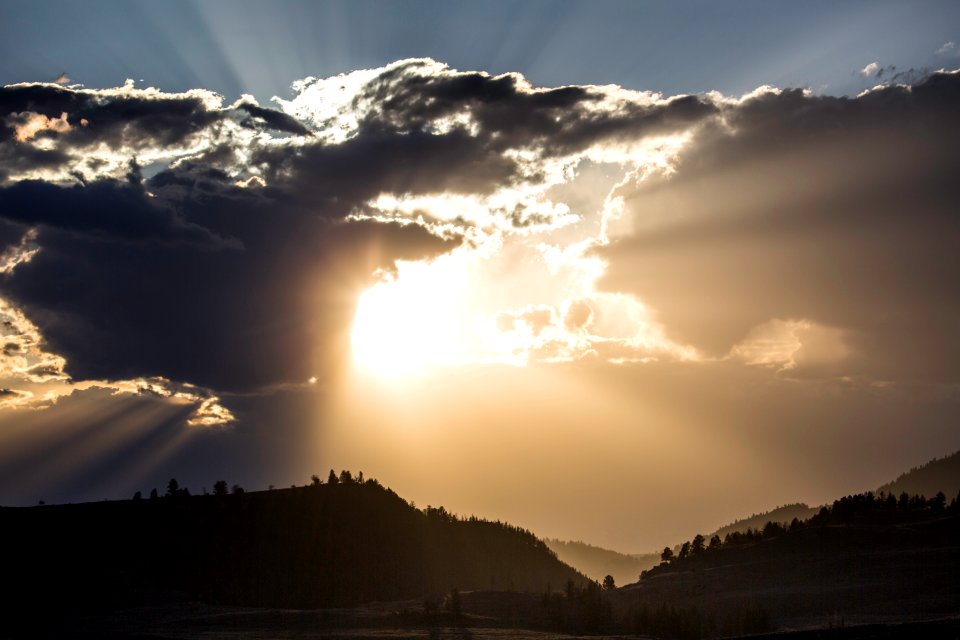 Sunset, Lamar Valley
