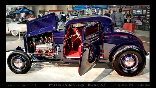 1932 Ford 3 Window Coupe - "Blueberry Kid"