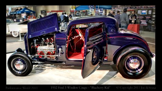 1932 Ford 3 Window Coupe - "Blueberry Kid" photo