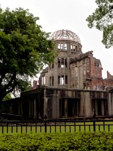 A-bomb dome, Hiroshima, Japan photo