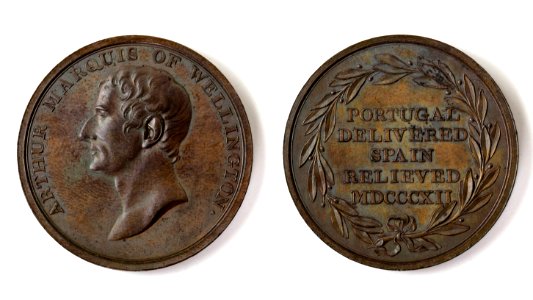 Wellington Medal 1812 photo
