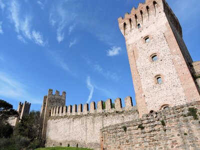 Walls fortification sky