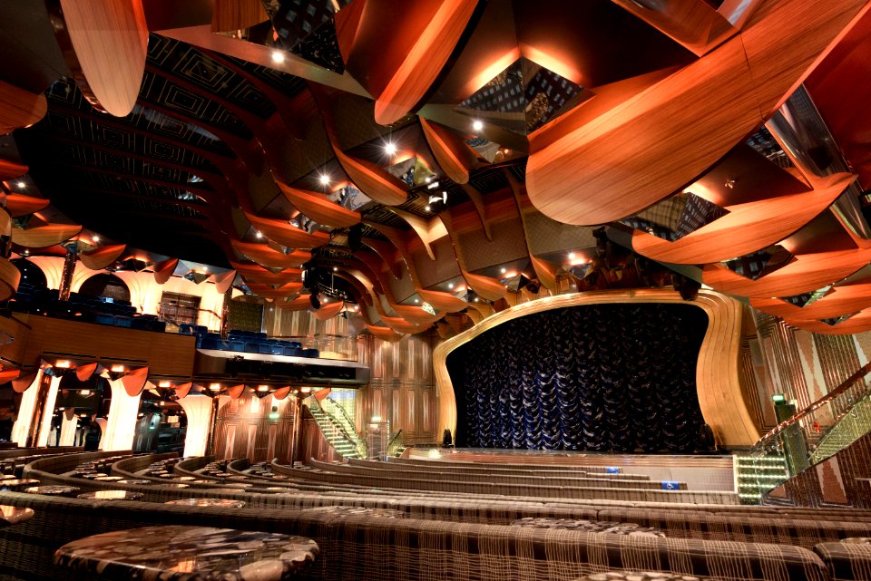 Theatre of the Costa Deliziosa cruise ship