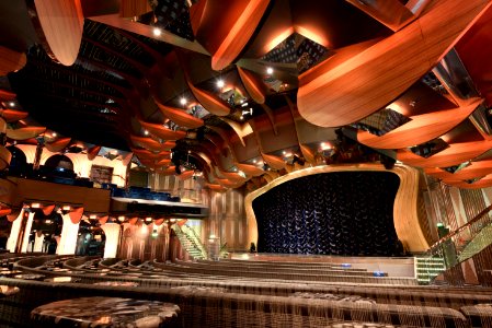 Theatre of the Costa Deliziosa cruise ship