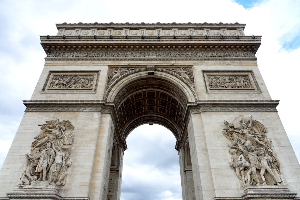 The Arc de Triomphe de l'Étoile