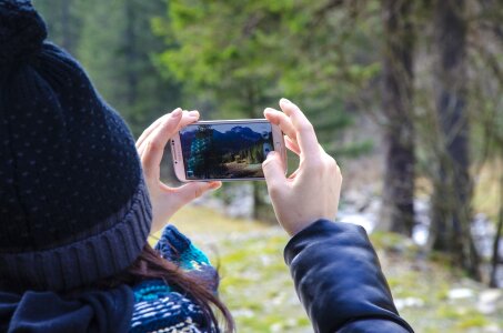 Mobile screen picture