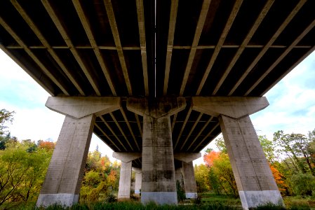 Under highway 403